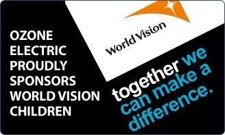 Ozone Electric proudly sponsors World Vision Children